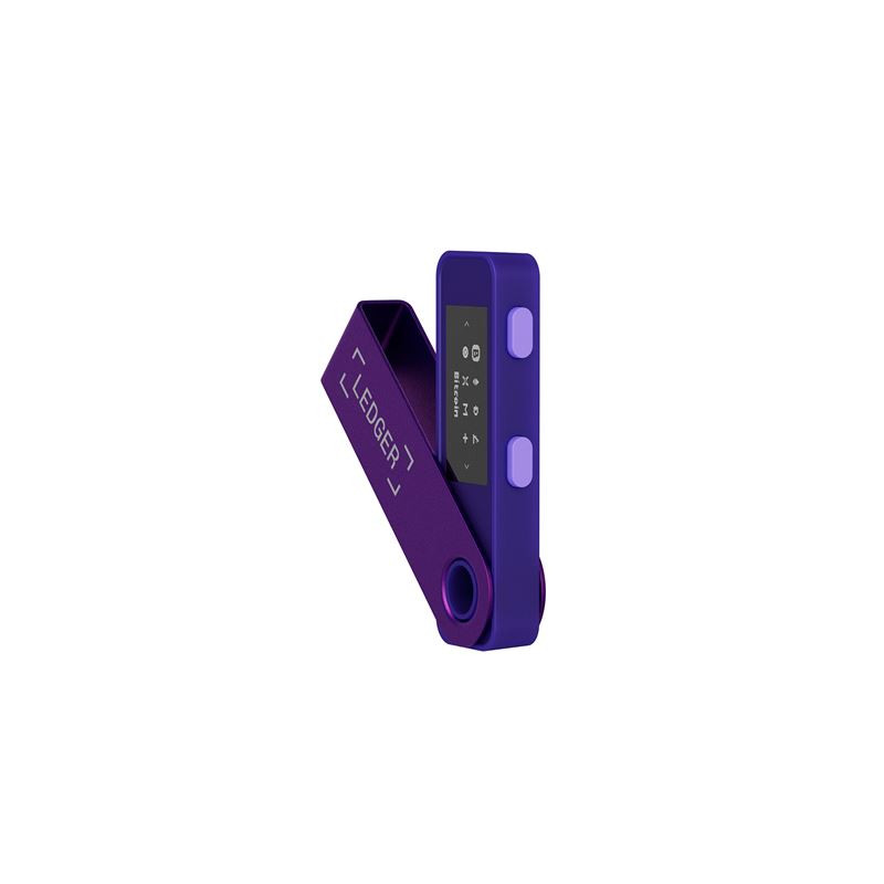 Ledger Nano S Plus Amethyst Purple Crypto Hardware Wallet Ledger Nano S Plus Amethyst Purple Crypto Hardware Wallet
